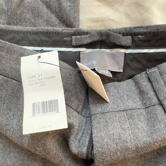 Vince Wool Gray Dress Pants - Picture 4 of 4